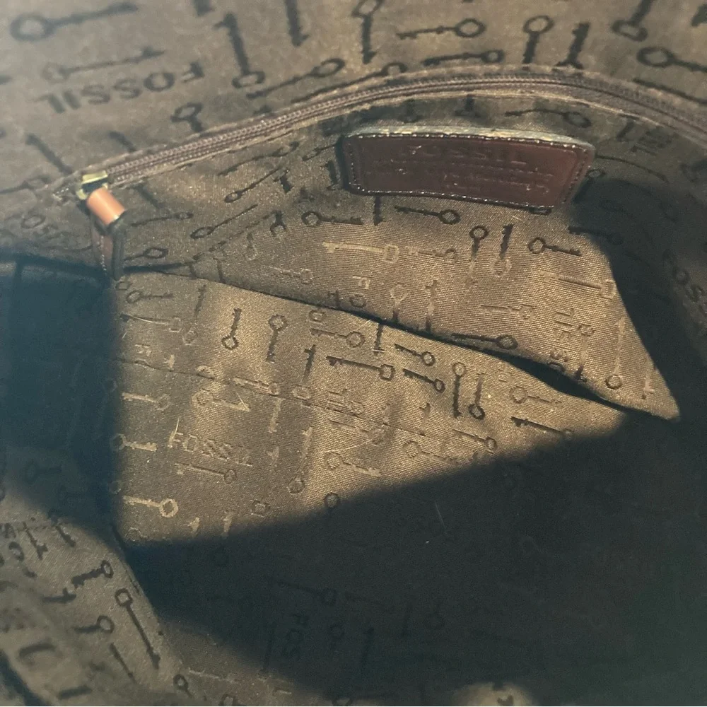 Fossil Key Pattern Interior Bag - Picture 3 of 3